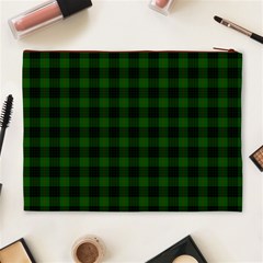 Gunn Tartan Cosmetic Bag (XL) from ArtsNow.com Back