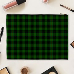 Gunn Tartan Cosmetic Bag (XL) from ArtsNow.com Back