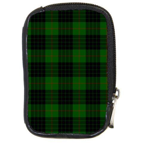 Gunn Tartan Compact Camera Leather Case from ArtsNow.com Front