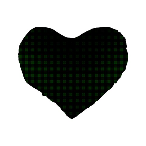 Gunn Tartan Standard 16  Premium Heart Shape Cushion from ArtsNow.com Back