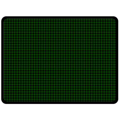 Gunn Tartan Fleece Blanket (Large) (One Side) from ArtsNow.com 80 x60  Blanket Front