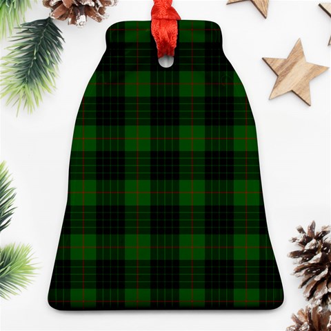 Gunn Tartan Ornament (Bell) from ArtsNow.com Front