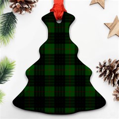 Gunn Tartan Christmas Tree Ornament (Two Sides) from ArtsNow.com Back