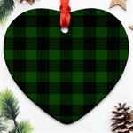 Gunn Tartan Ornament (Heart)