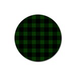 Gunn Tartan Rubber Round Coaster (4 pack)