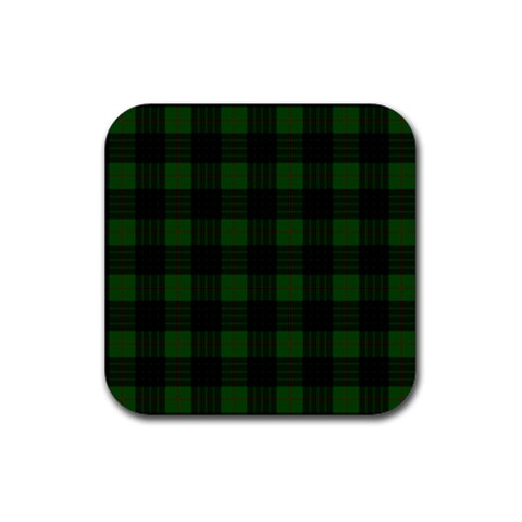 Gunn Tartan Rubber Coaster (Square) from ArtsNow.com Front