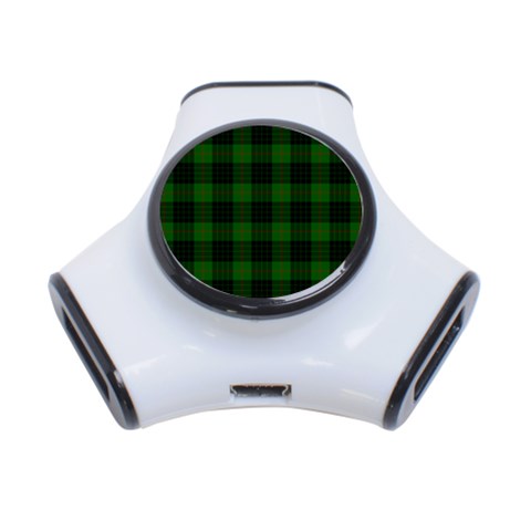Gunn Tartan Portable USB Hub (One Side) from ArtsNow.com Front