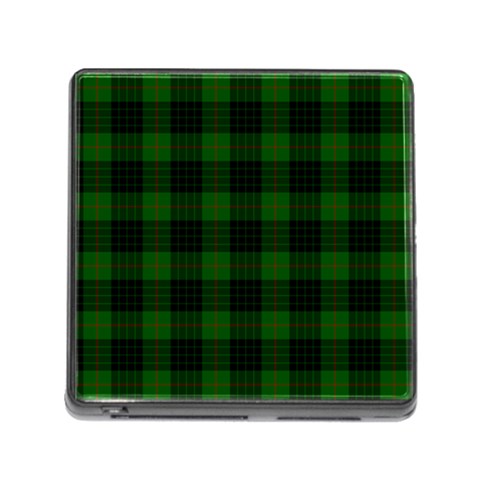 Gunn Tartan Memory Card Reader (Square) from ArtsNow.com Front