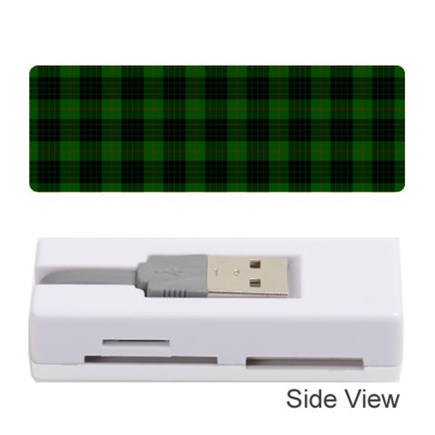 Gunn Tartan Memory Card Reader (Stick) from ArtsNow.com Front
