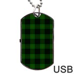 Gunn Tartan Dog Tag USB Flash (Two Sides)