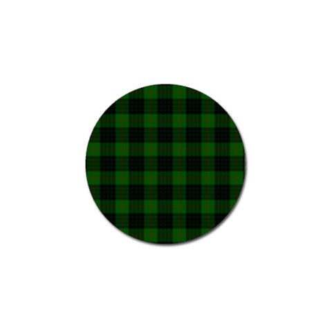 Gunn Tartan Golf Ball Marker from ArtsNow.com Front