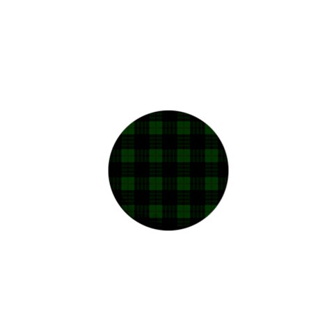 Gunn Tartan 1  Mini Button from ArtsNow.com Front