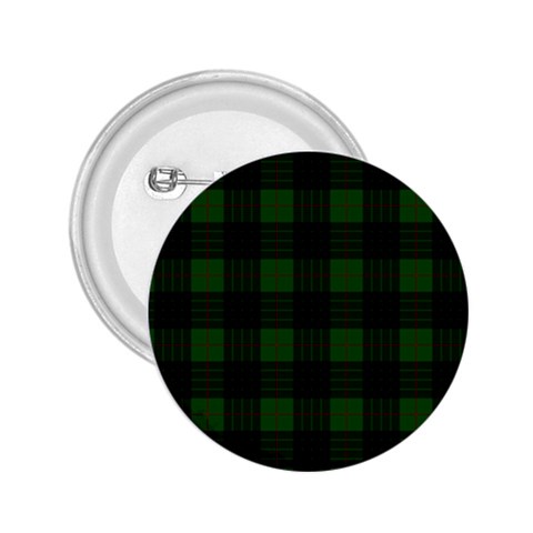 Gunn Tartan 2.25  Button from ArtsNow.com Front