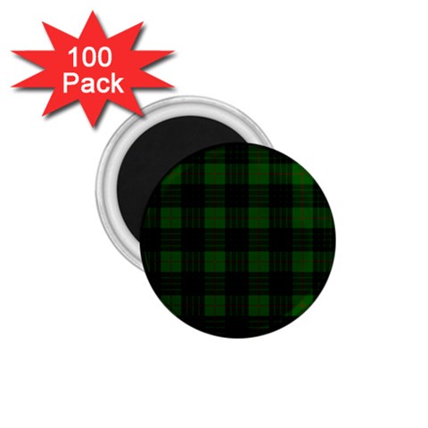 Gunn Tartan 1.75  Magnet (100 pack) from ArtsNow.com Front