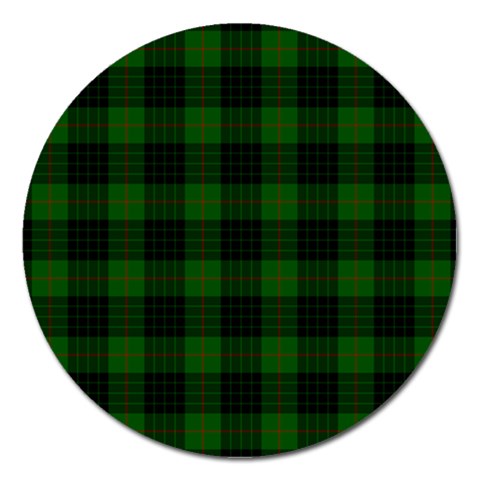 Gunn Tartan Magnet 5  (Round) from ArtsNow.com Front