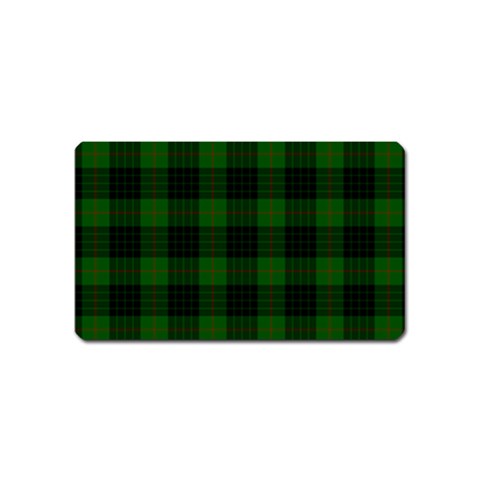 Gunn Tartan Magnet (Name Card) from ArtsNow.com Front