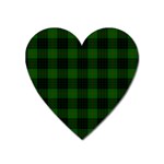 Gunn Tartan Magnet (Heart)