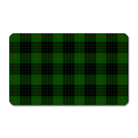 Gunn Tartan Magnet (Rectangular) from ArtsNow.com Front