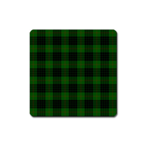 Gunn Tartan Magnet (Square) from ArtsNow.com Front