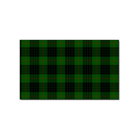 Gunn Tartan Sticker Rectangular (10 pack) from ArtsNow.com Front