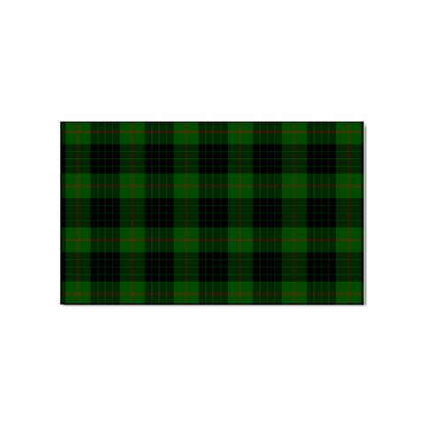 Gunn Tartan Sticker Rectangular (100 pack) from ArtsNow.com Front