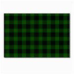 Gunn Tartan Postcard 5  x 7 