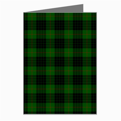 Gunn Tartan Greeting Card from ArtsNow.com Left
