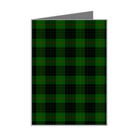 Gunn Tartan Mini Greeting Card from ArtsNow.com Left