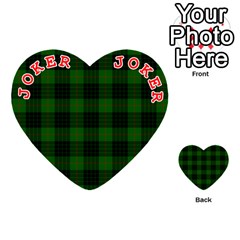 Gunn Tartan Playing Cards 54 (Heart) from ArtsNow.com Front - Joker2
