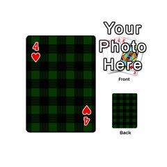 Gunn Tartan Playing Cards 54 (Mini) from ArtsNow.com Front - Heart4