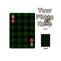 Gunn Tartan Playing Cards 54 (Mini) from ArtsNow.com Front - Diamond9