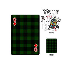 Queen Gunn Tartan Playing Cards 54 (Mini) from ArtsNow.com Front - DiamondQ