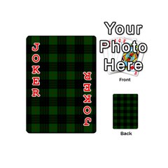 Gunn Tartan Playing Cards 54 (Mini) from ArtsNow.com Front - Joker2