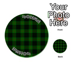 Gunn Tartan Playing Cards 54 (Round) from ArtsNow.com Front - Joker1