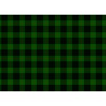 Gunn Tartan Birthday Cake 3D Greeting Card (7x5)