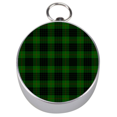Gunn Tartan Silver Compass from ArtsNow.com Front