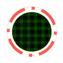Gunn Tartan Poker Chip Card Guard from ArtsNow.com Front