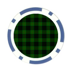 Gunn Tartan Poker Chip Card Guard (10 pack) from ArtsNow.com Front