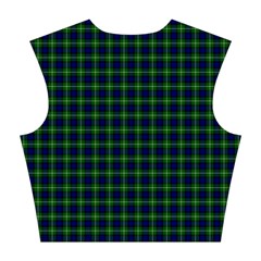 Lamont Tartan Cotton Crop Top from ArtsNow.com Back