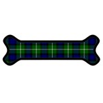Lamont Tartan Magnet (Dog Bone)