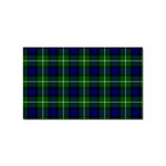 Lamont Tartan Sticker Rectangular (10 pack)