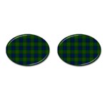 Lauder Tartan Cufflinks (Oval)