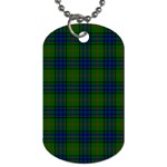 Lauder Tartan Dog Tag (One Side)