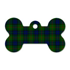 Lauder Tartan Dog Tag Bone (Two Sides) from ArtsNow.com Back