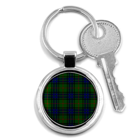 Lauder Tartan Key Chain (Round) from ArtsNow.com Front