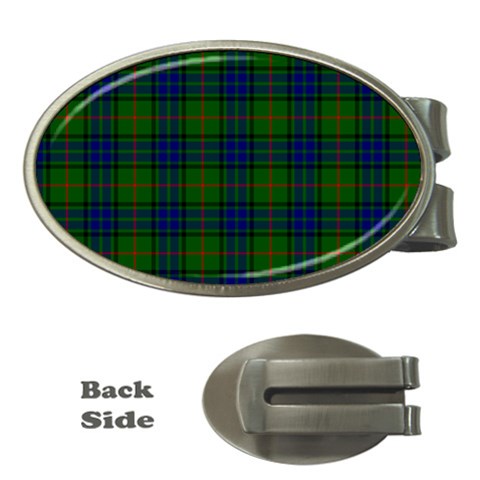 Lauder Tartan Money Clip (Oval) from ArtsNow.com Front
