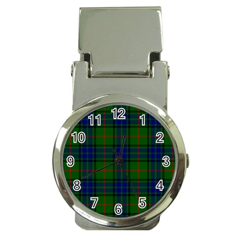 Lauder Tartan Money Clip Watch from ArtsNow.com Front