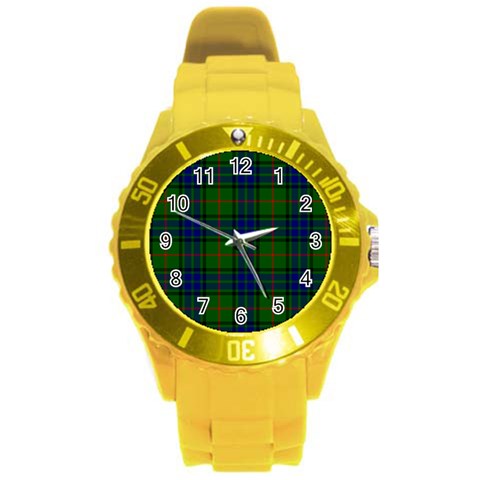 Lauder Tartan Round Plastic Sport Watch (L) from ArtsNow.com Front