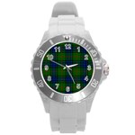 Lauder Tartan Round Plastic Sport Watch (L)