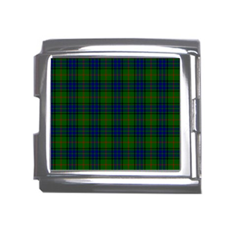 Lauder Tartan Mega Link Italian Charm (18mm) from ArtsNow.com Front